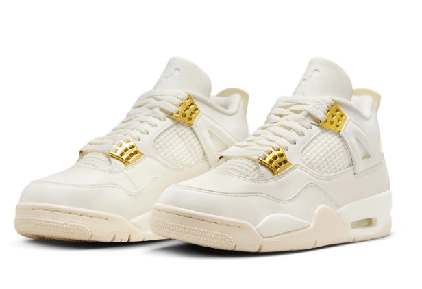 Air Jordan 4 Retro 'Metallic Gold' | The Golden Accent