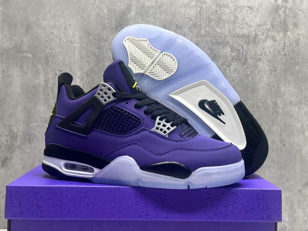 Air Jordan 4 Retro Lakers Purple-Gold | Twilight Rally