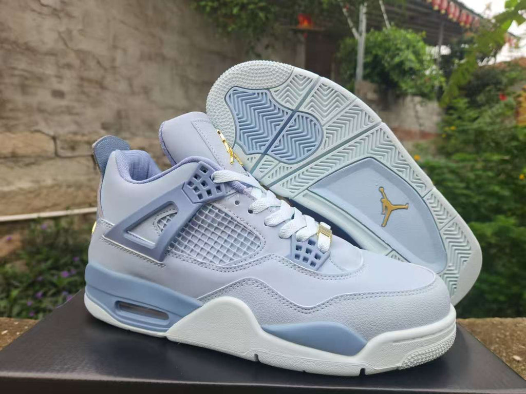Air Jordan 4 Retro Grey-Blue | Skyline Interval
