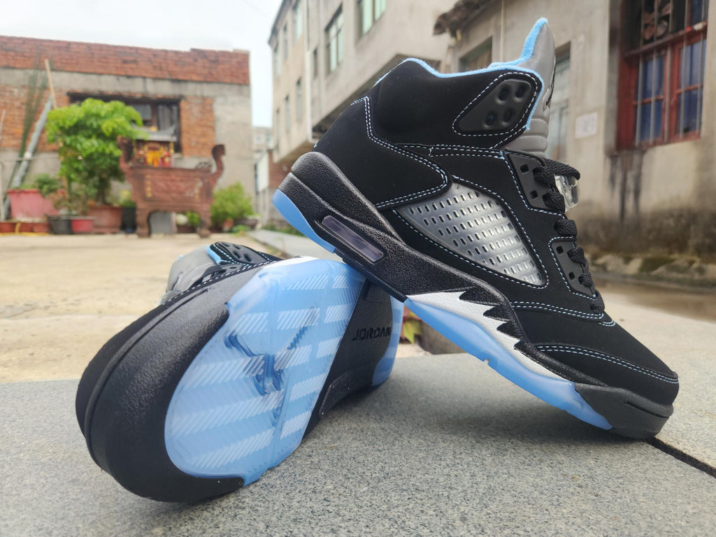 Air Jordan 5 Black/University Blue | Blue Afterhours