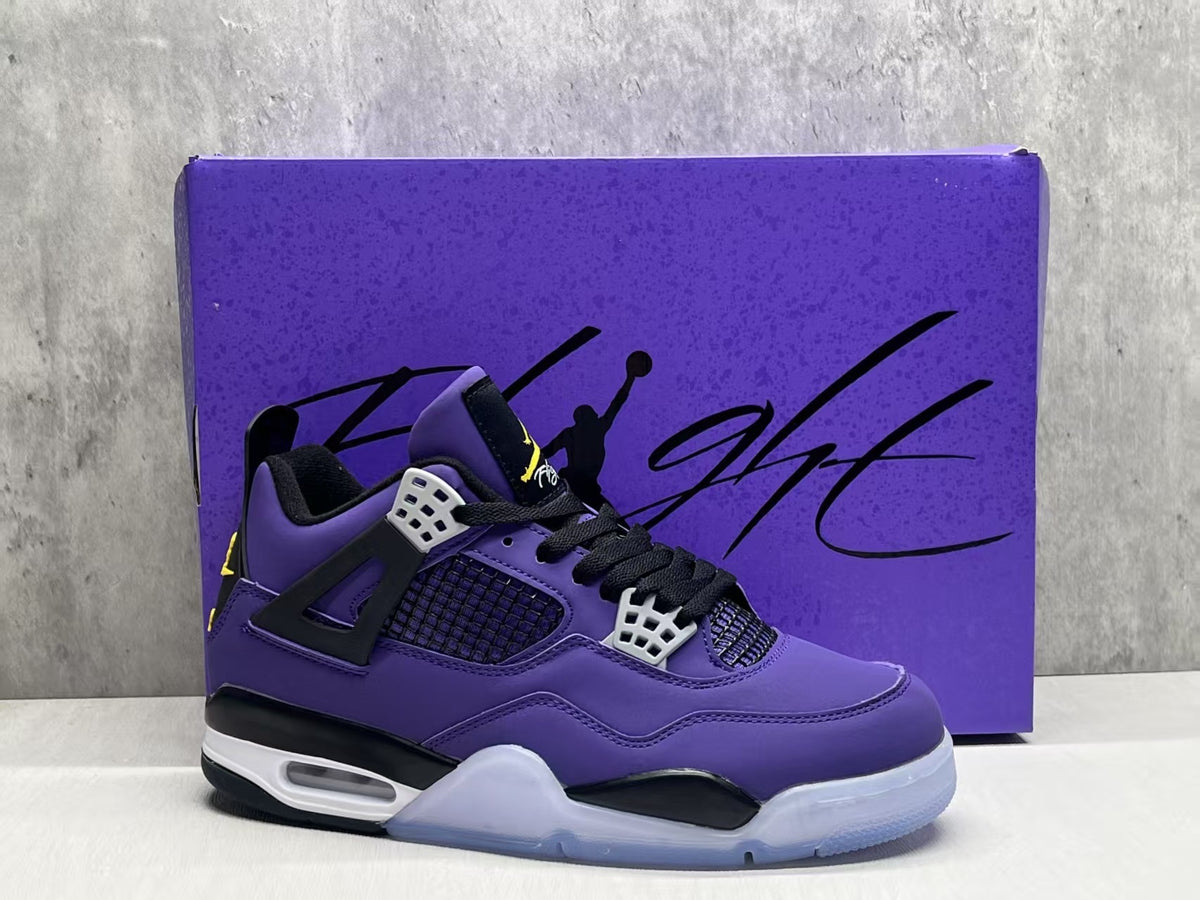Air Jordan 4 Retro Lakers Purple-Gold | Twilight Rally