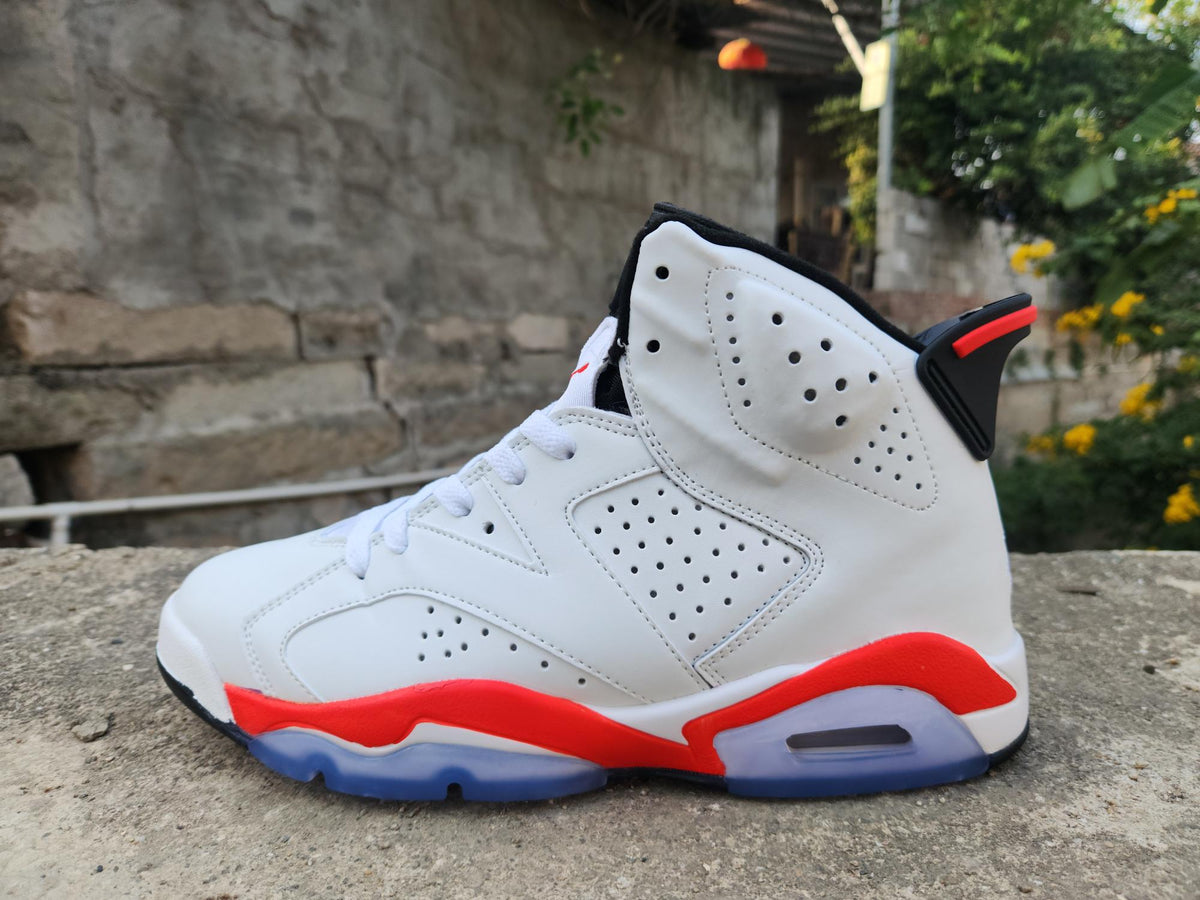 Air Jordan 6 Retro Men's White/Infrared/Black | Infrared Interval