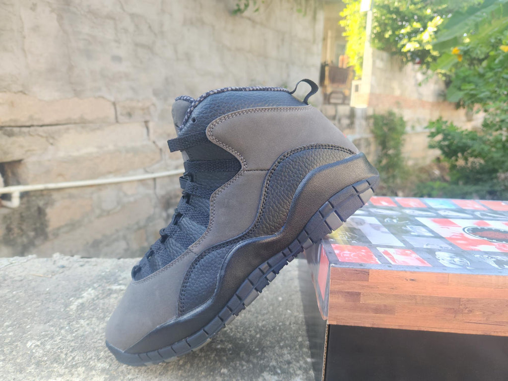 Air Jordan 10 Retro Shadow Grey/Black | Graphite Passage