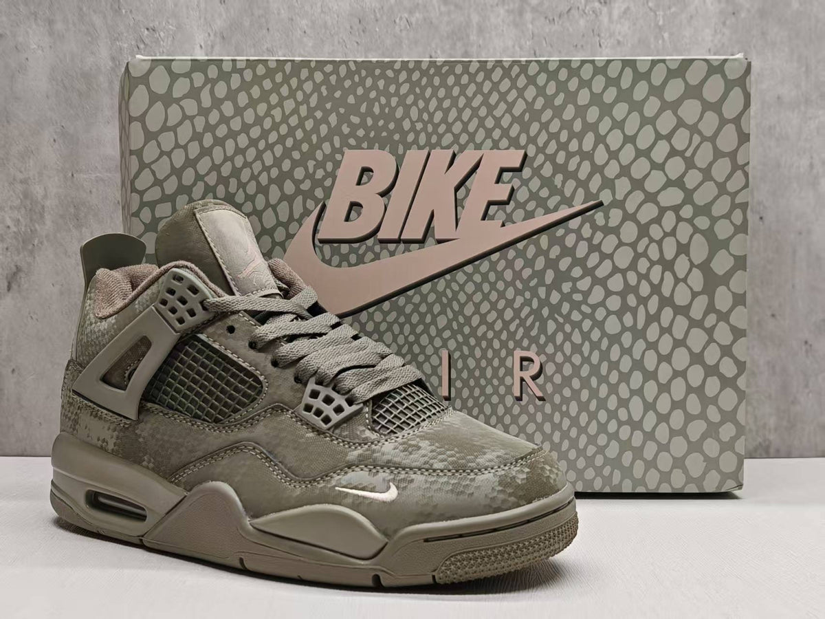 Air Jordan 4 Retro Military Mamba Custom Olive Black | Olive Outpost