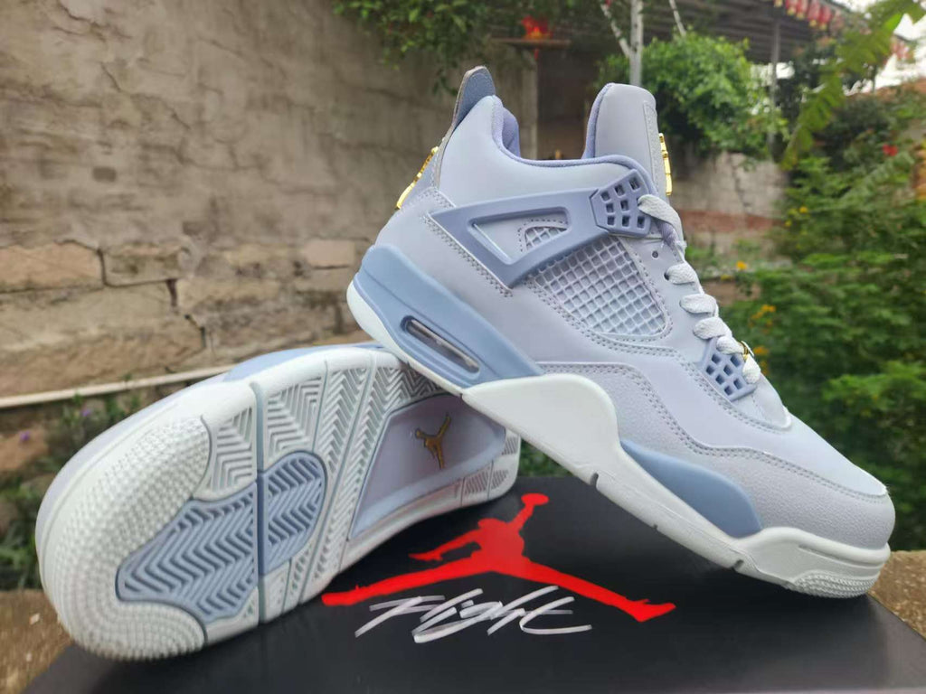 Air Jordan 4 Retro Grey-Blue | Skyline Interval