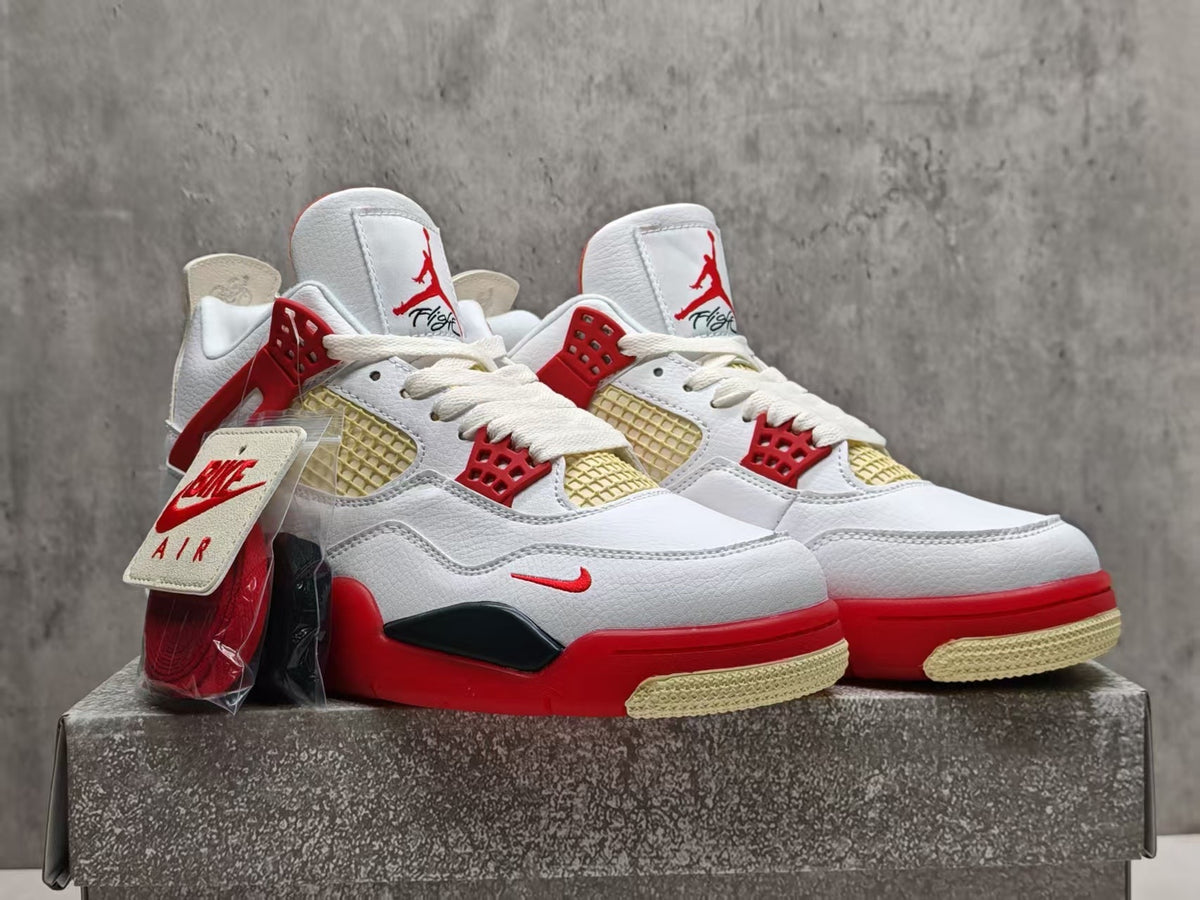 Air Jordan 4 Vermilion | Cinnabar Studio Sneakers