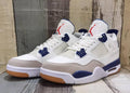 Air Jordan 4 Retro Off-White-Blue | Harbor Reverie