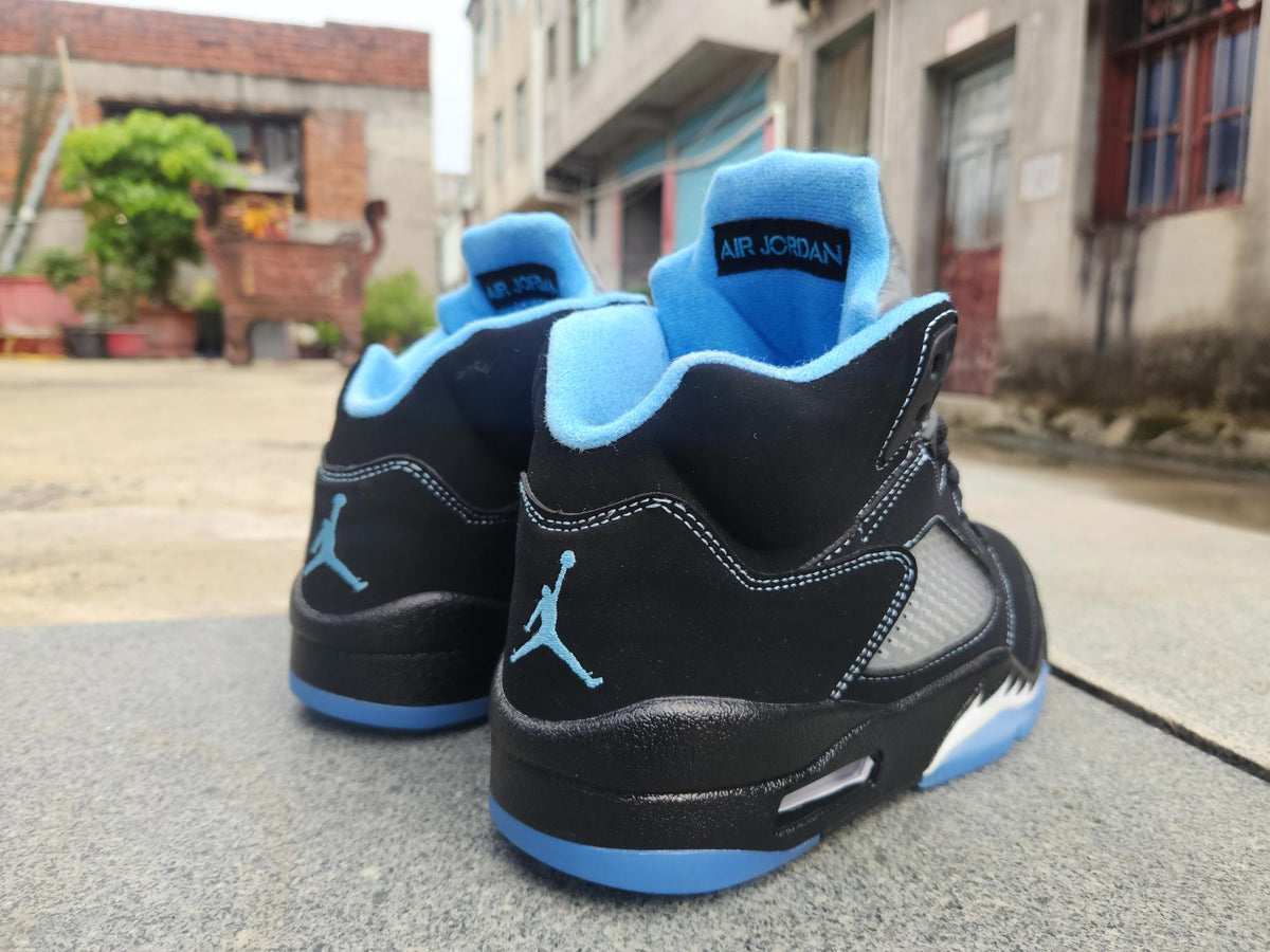 Air Jordan 5 Black/University Blue | Blue Afterhours