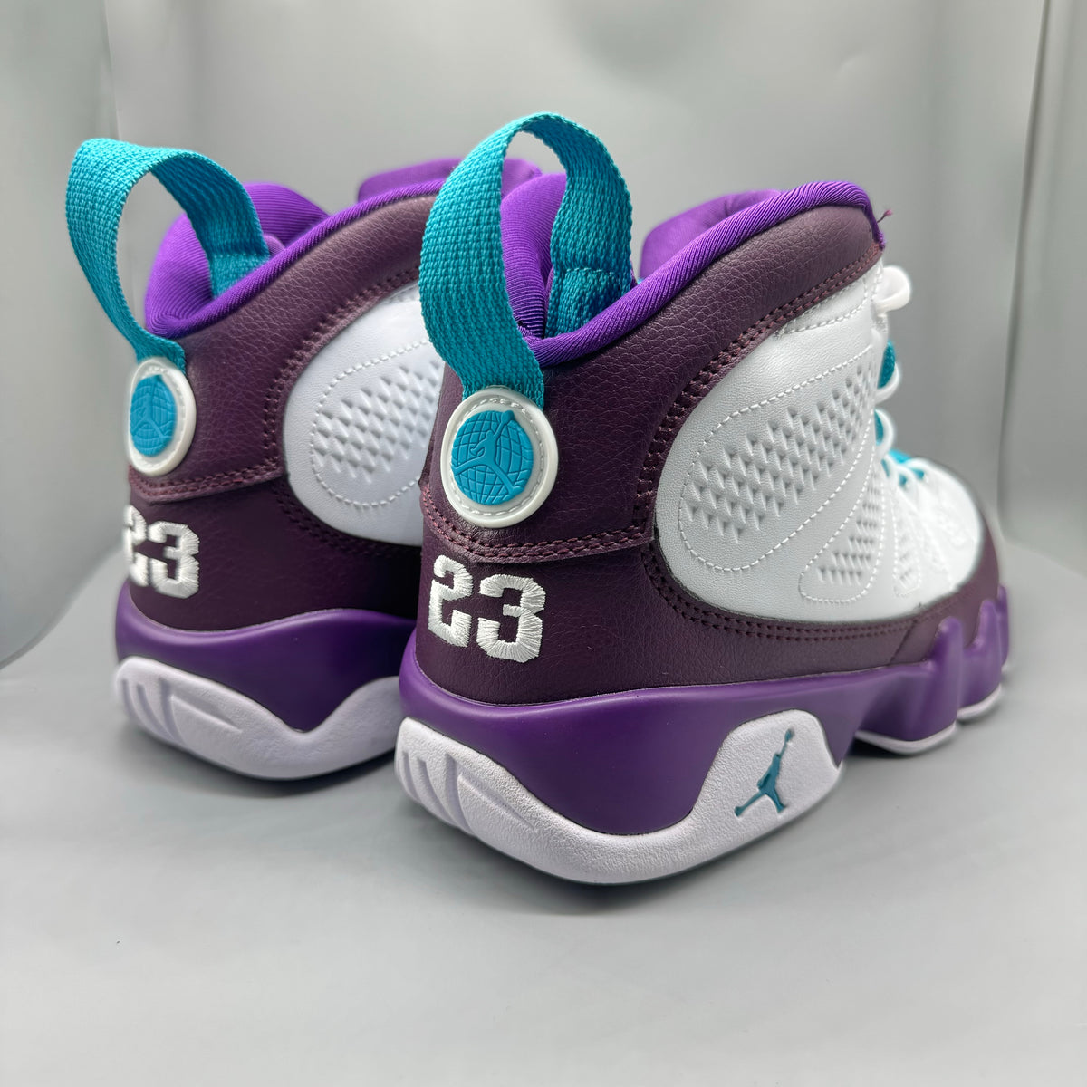 Air Jordan 9 White & Purple | Lilac Interlude Sneakers