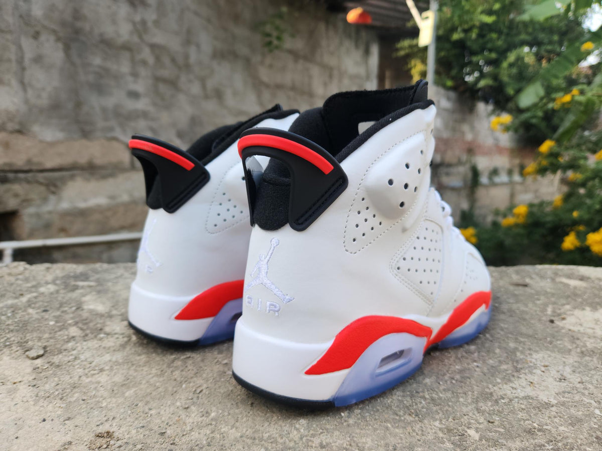 Air Jordan 6 Retro Men's White/Infrared/Black | Infrared Interval