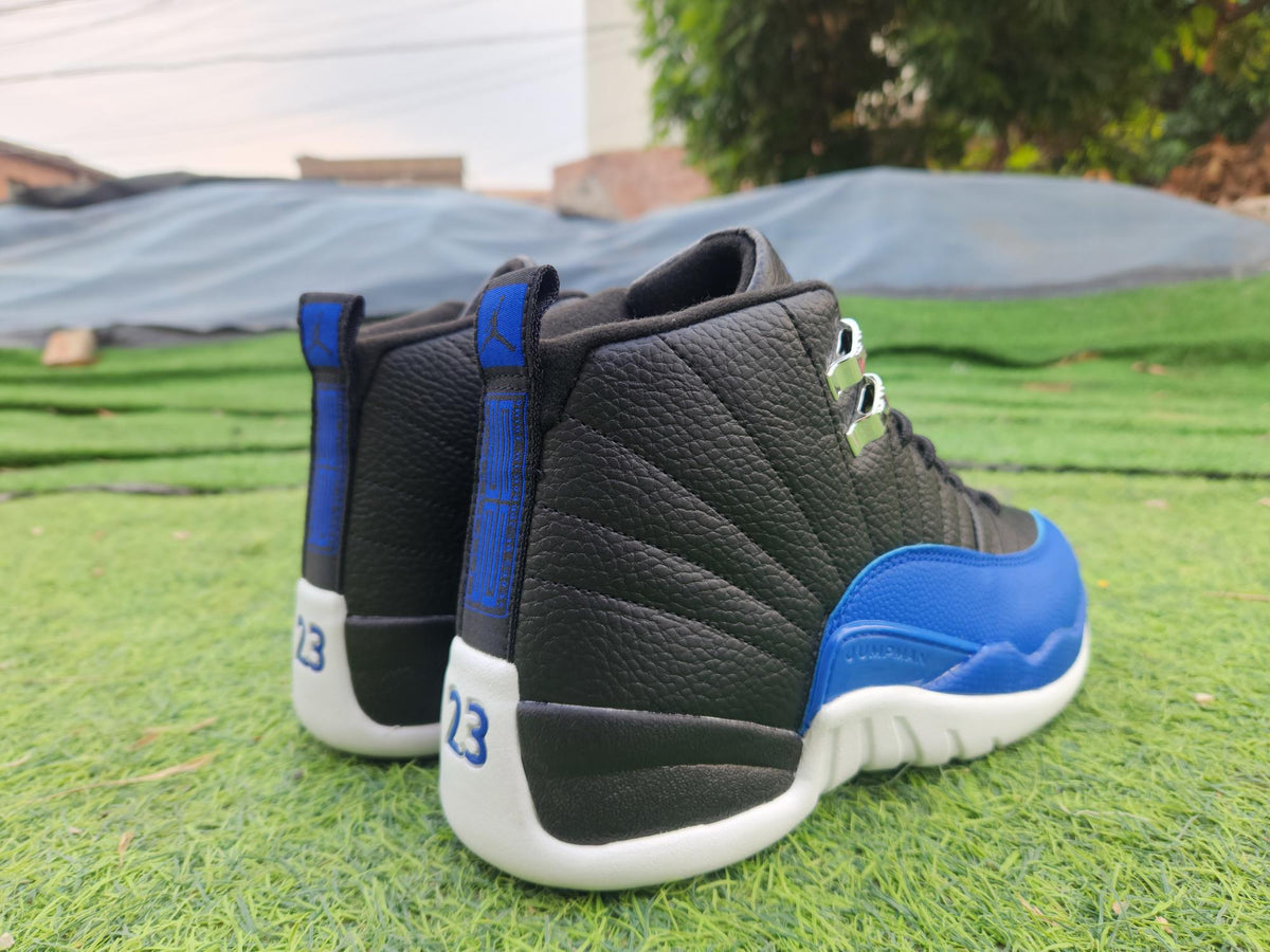 Air Jordan 12 Black/Blue/White | Blue Counterpoint