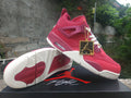 Air Jordan 4 Retro Red-Purple-Gold | Prism Encore