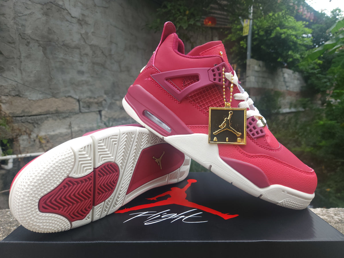 Air Jordan 4 Retro Red-Purple-Gold | Prism Encore