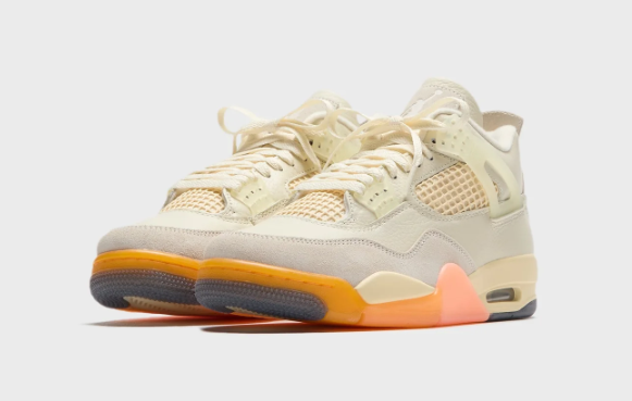WMNS Air Jordan 4 Retro 'Coconut Milk' | Sunlit Composition