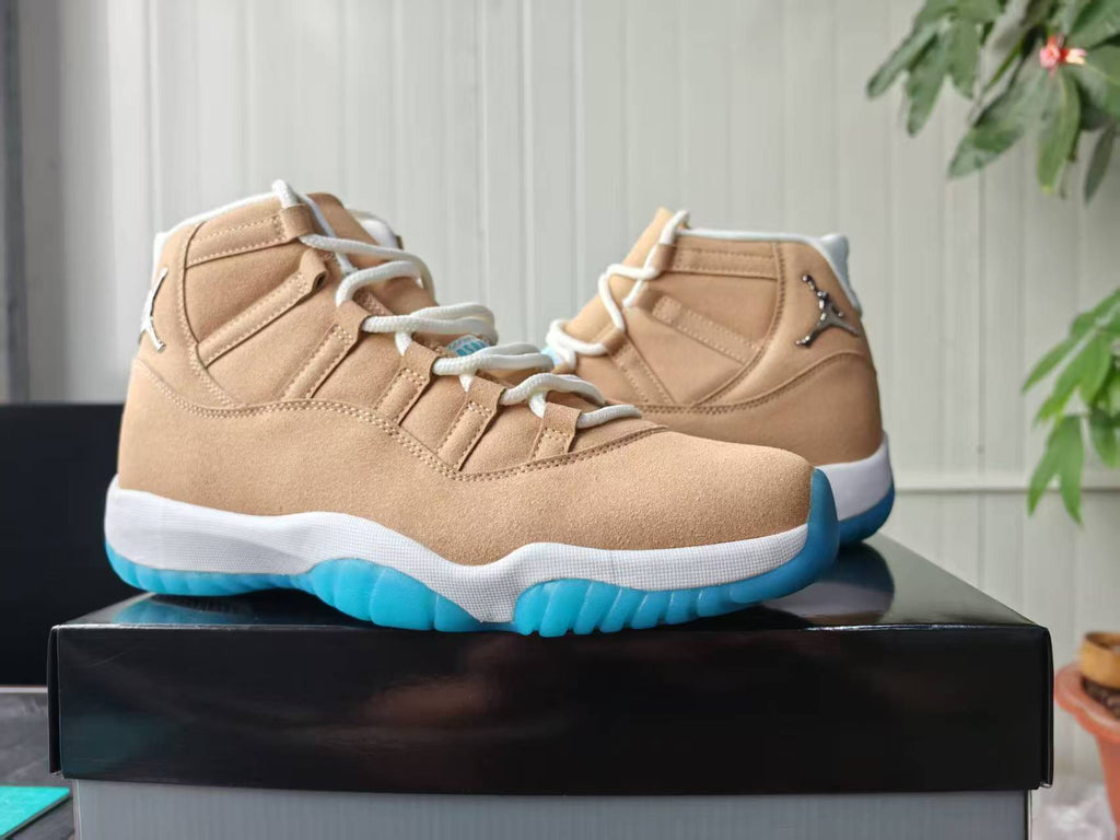 Air Jordan 11 Retro Canvas | Silver Meridian | IO8960-707