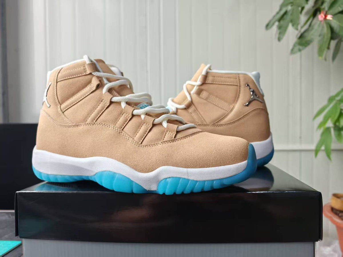 Air Jordan 11 Retro Canvas | Silver Meridian | IO8960-707