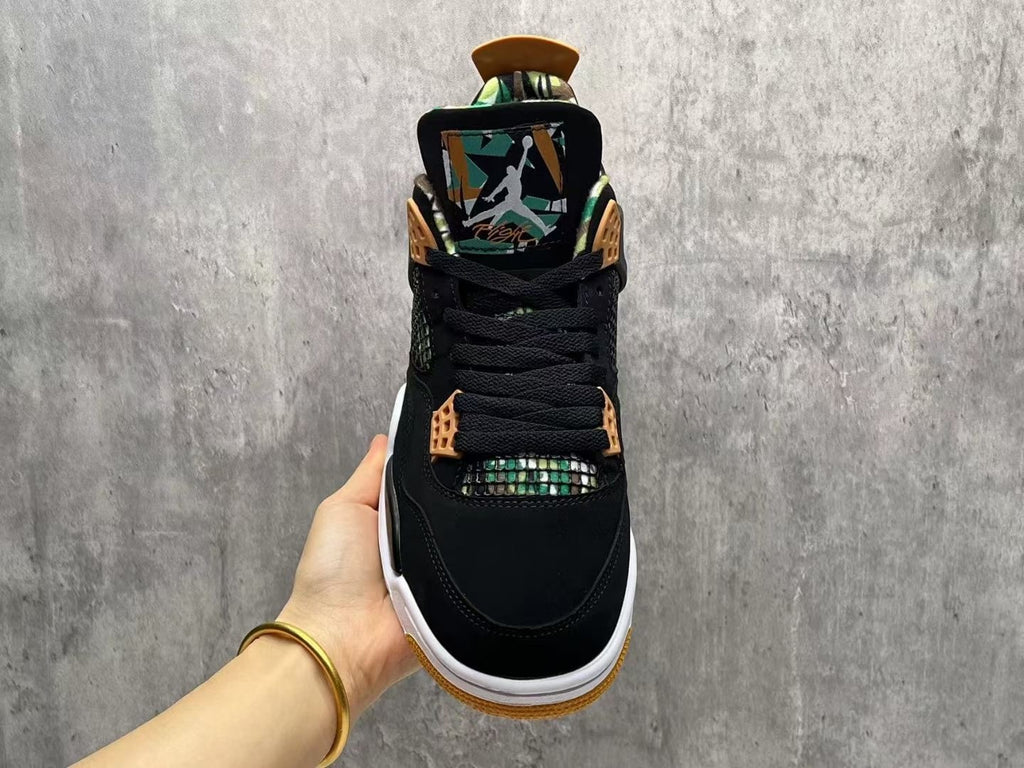 Air Jordan 4 Bamboo | Quiet Grove Sneakers