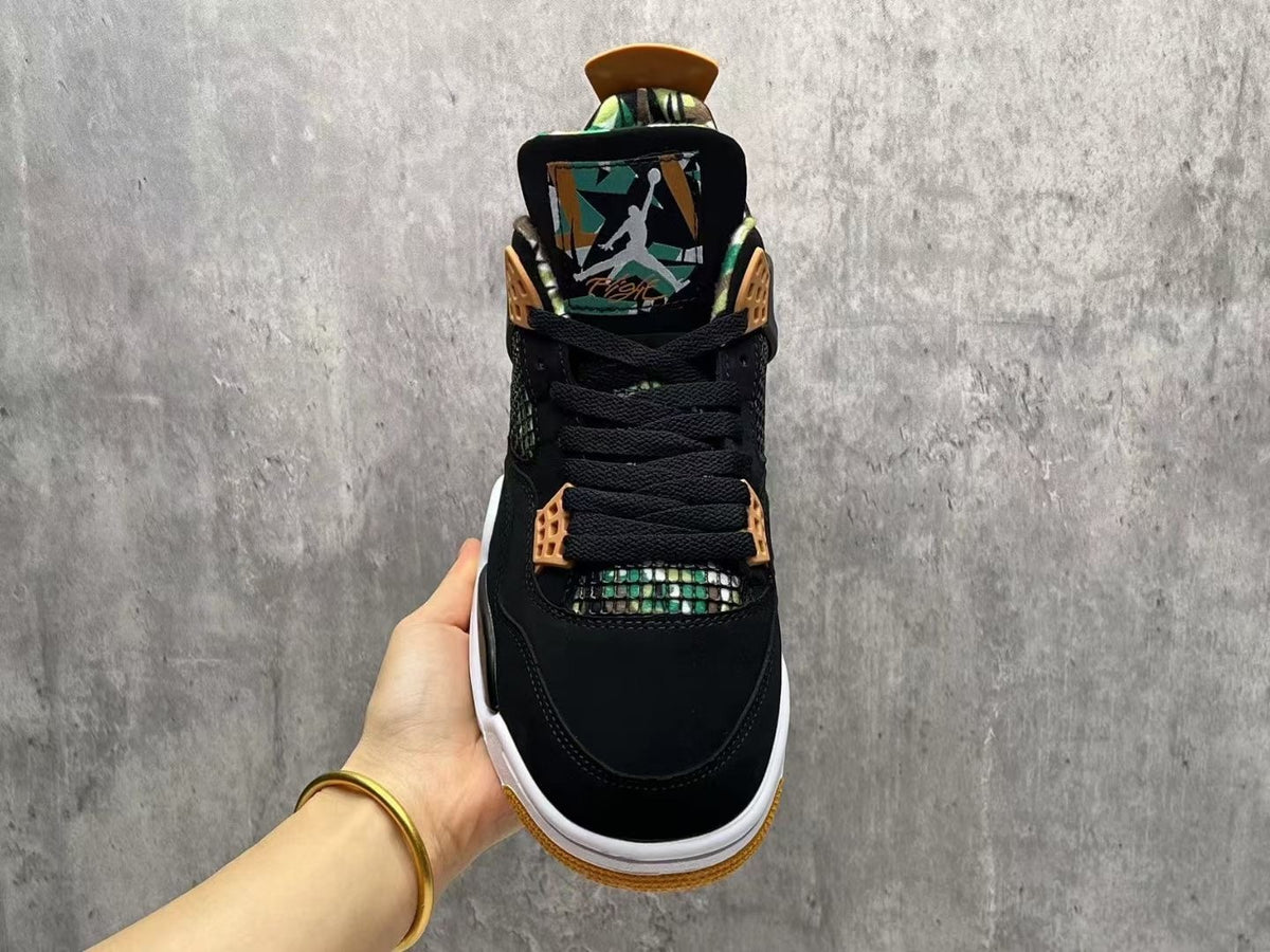 Air Jordan 4 Bamboo | Quiet Grove Sneakers