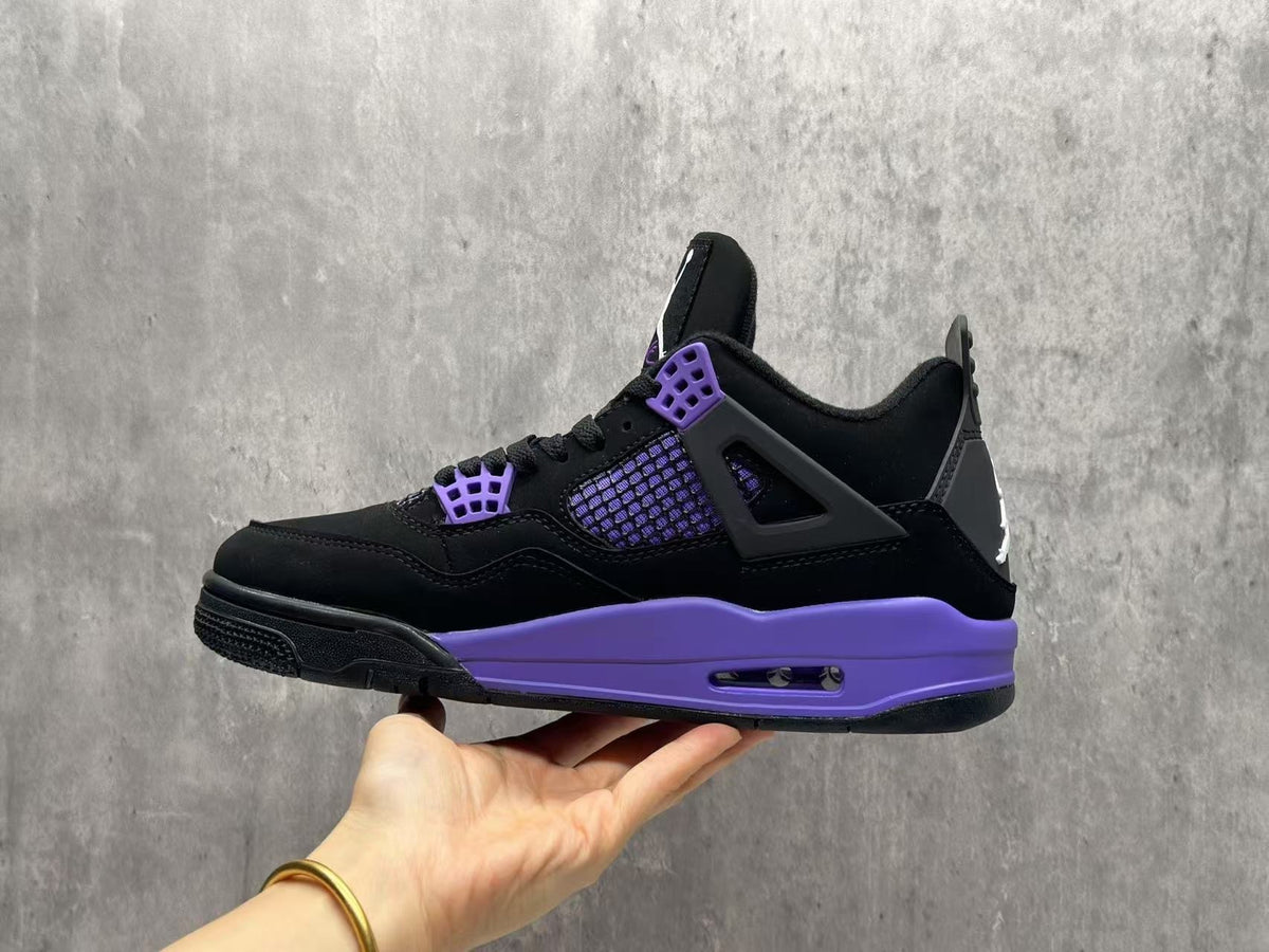 Air Jordan 4 Purple Thunder | Violet Voltage Sneakers