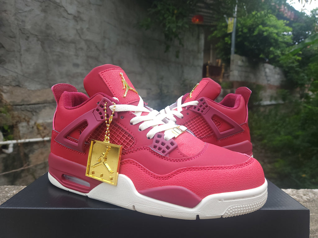 Air Jordan 4 Retro Red-Purple-Gold | Prism Encore