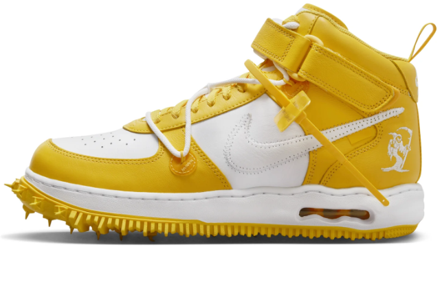 Nike x Off-White Air Force 1 Mid SP 'Varsity Maize' | The Maize Perspective