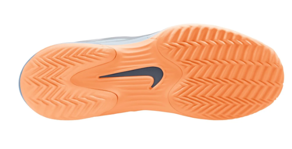 Nike Men's Vapor 12 Clay Court Tennis Shoes 'Ashen Slate/Obsidian/Lt Armory Blue' | Slate Rally