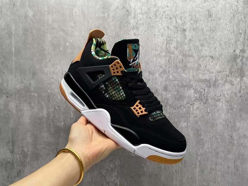 Air Jordan 4 Bamboo | Quiet Grove Sneakers