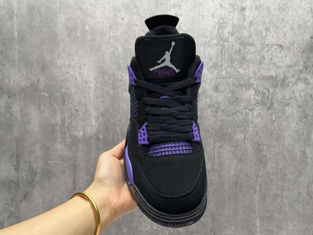 Air Jordan 4 Purple Thunder | Violet Voltage Sneakers