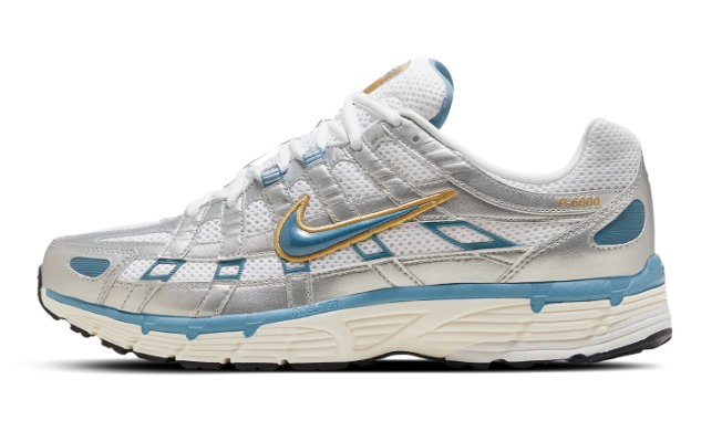 Nike P-6000 'Metallic Silver Aegean Storm' | Tidal Alloy