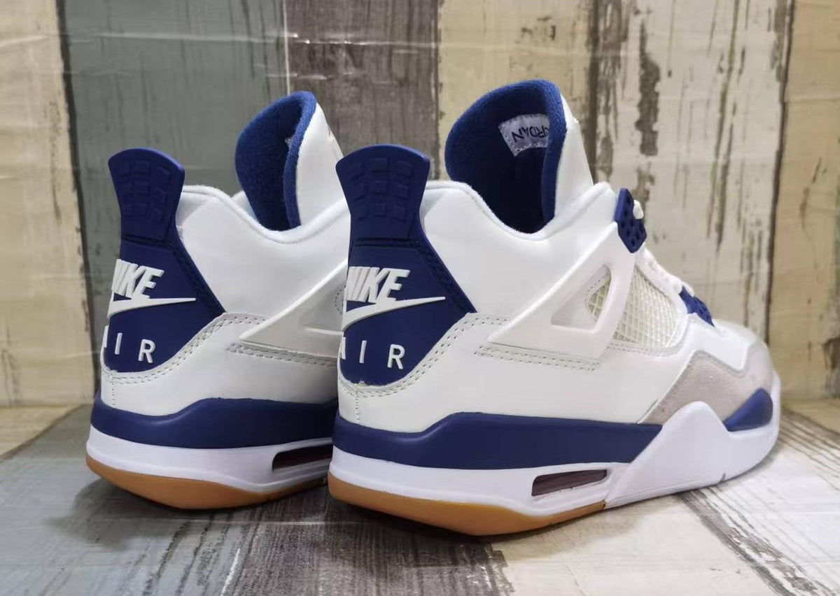 Air Jordan 4 Retro Off-White-Blue | Harbor Reverie