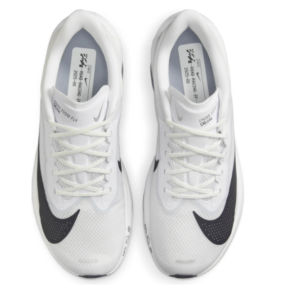 Nike Zoom Fly 6 'White Pure Platinum Obsidian Mist Gridiron' | Platinum Passage