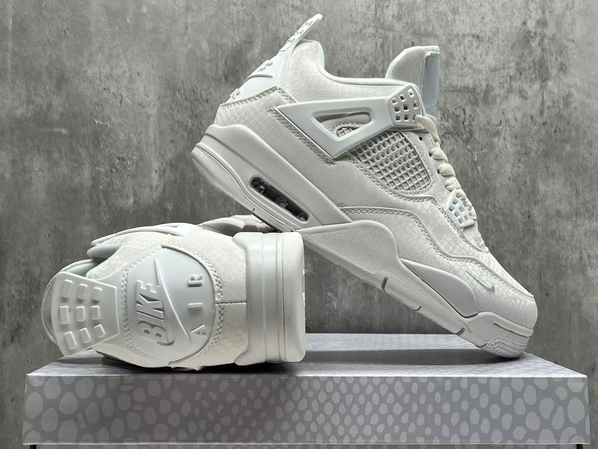 Air Jordan 4 Retro White Mamba | Ivory Strike