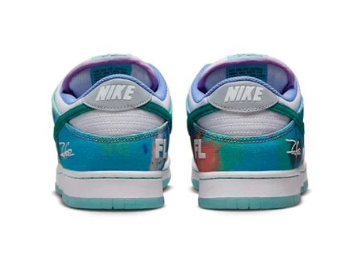 Nike SB Dunk Low Futura Laboratories 'Bleached Aqua' | Aqua Sketchbook | HF6061-400