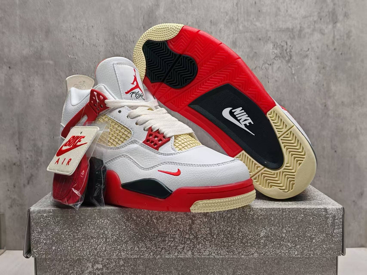 Air Jordan 4 Vermilion | Cinnabar Studio Sneakers