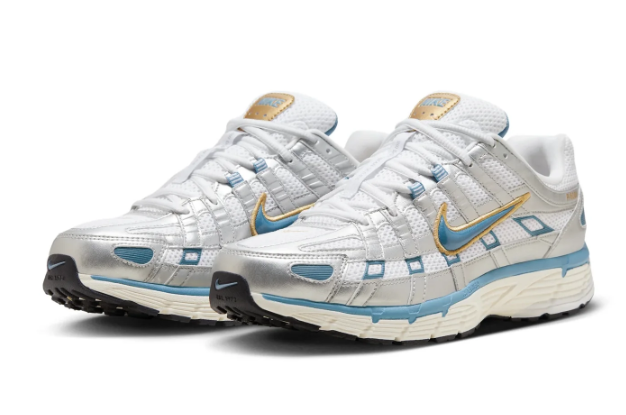 Nike P-6000 'Metallic Silver Aegean Storm' | Tidal Alloy