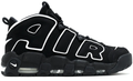 Nike Air More Uptempo 'Black White' | Contrast at Full Volume