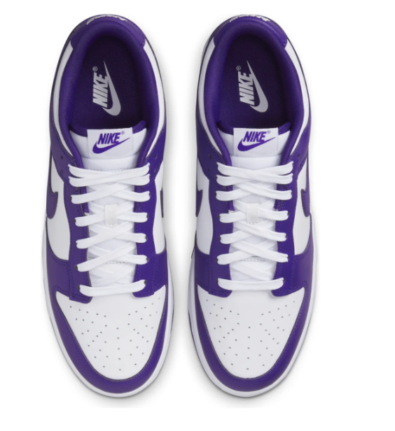Nike Dunk Low 'Championship Purple' | Purple Pennant | DD1391-104