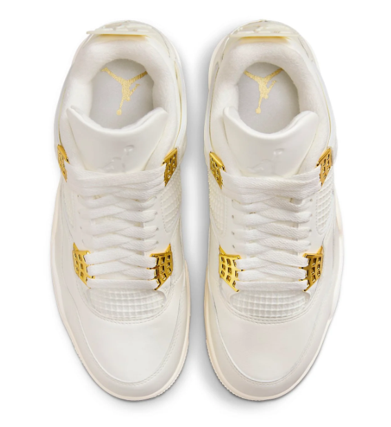 Air Jordan 4 Retro 'Metallic Gold' | The Golden Accent