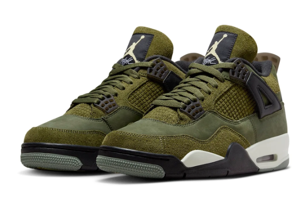 Air Jordan 4 Retro SE 'Craft - Olive' | Olive Atelier | FB9927-200