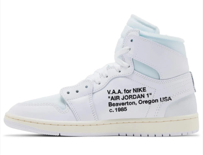 Air Jordan 1 Retro High | Virgil Abloh Archive Alaska | Archive Latitude | AA3834-100
