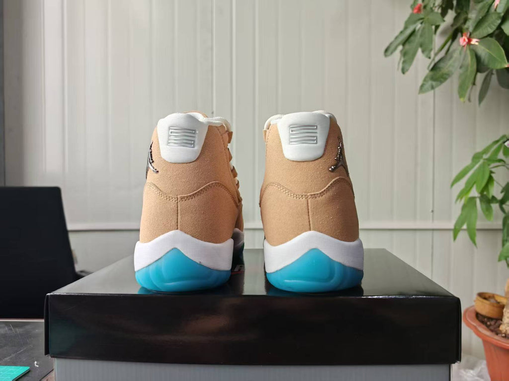 Air Jordan 11 Retro Canvas | Silver Meridian | IO8960-707