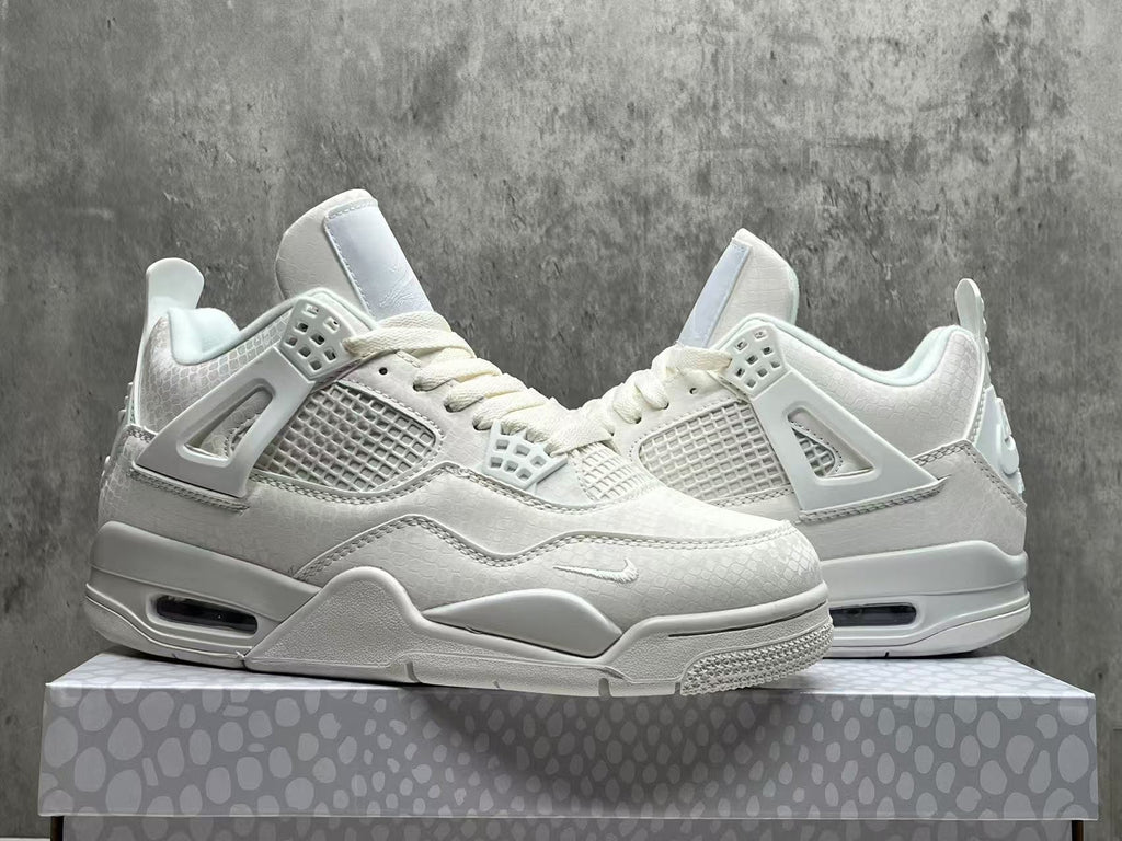 Air Jordan 4 Retro White Mamba | Ivory Strike