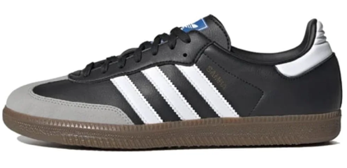 adidas Samba Vegan 'Black White Brown' | The Grounded Contrast