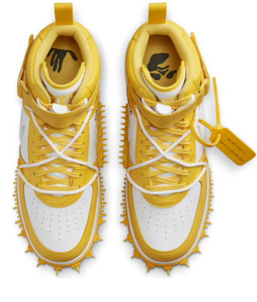 Nike x Off-White Air Force 1 Mid SP 'Varsity Maize' | The Maize Perspective