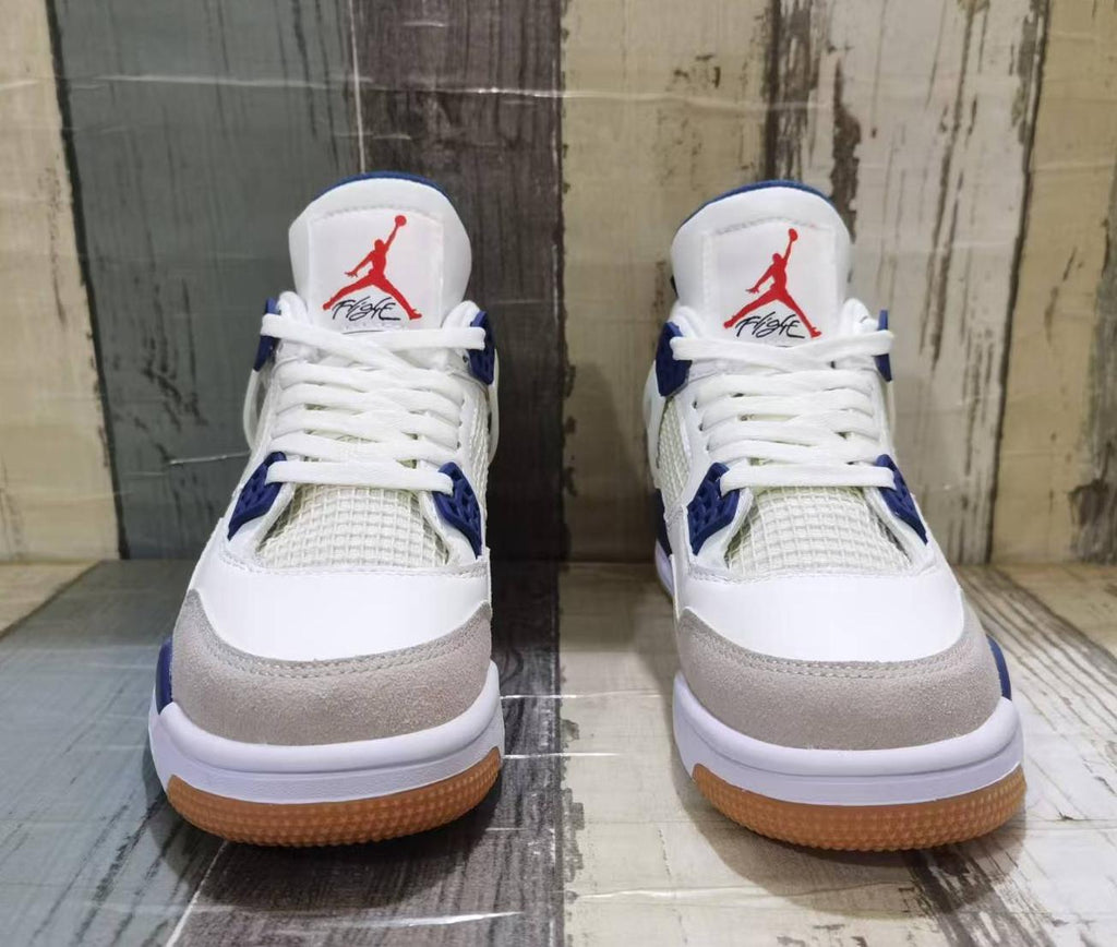 Air Jordan 4 Retro Off-White-Blue | Harbor Reverie