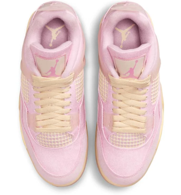 Women's Air Jordan 4 Retro 'Pearl Pink / Iced Carmine' | Carmine Muse