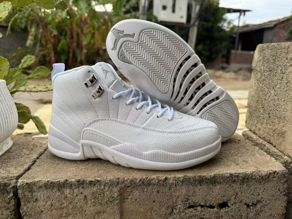 Air Jordan 12 Retro Men's Summit White/Metallic Silver | Summit Atelier