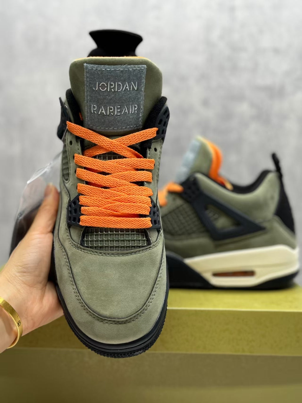 Air Jordan 4 Retro Olive Green | Grove Passage