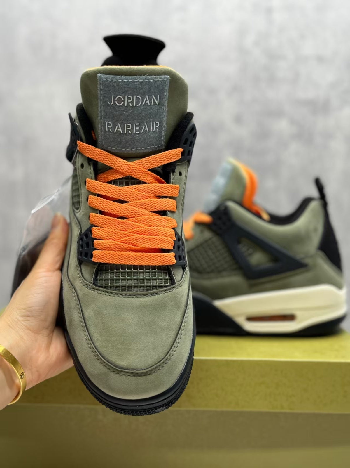 Air Jordan 4 Retro Olive Green | Grove Passage